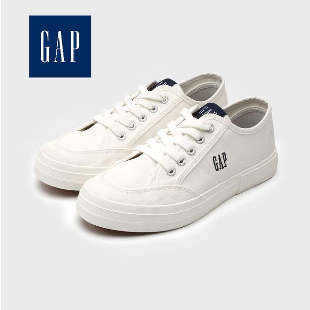 GAP 캔버스코트 스니커즈 화이트