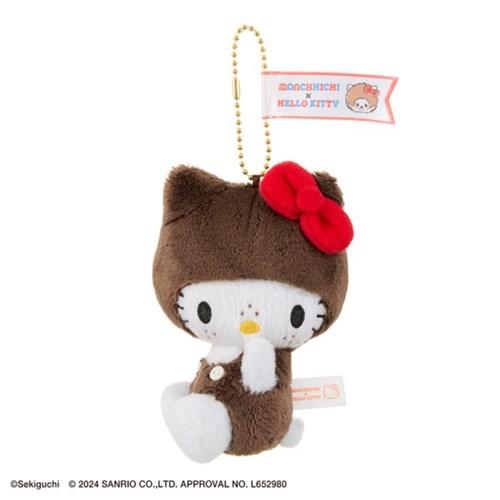몬치치 X 헬로키티 빅헤드 SS 키체인-헬로키티