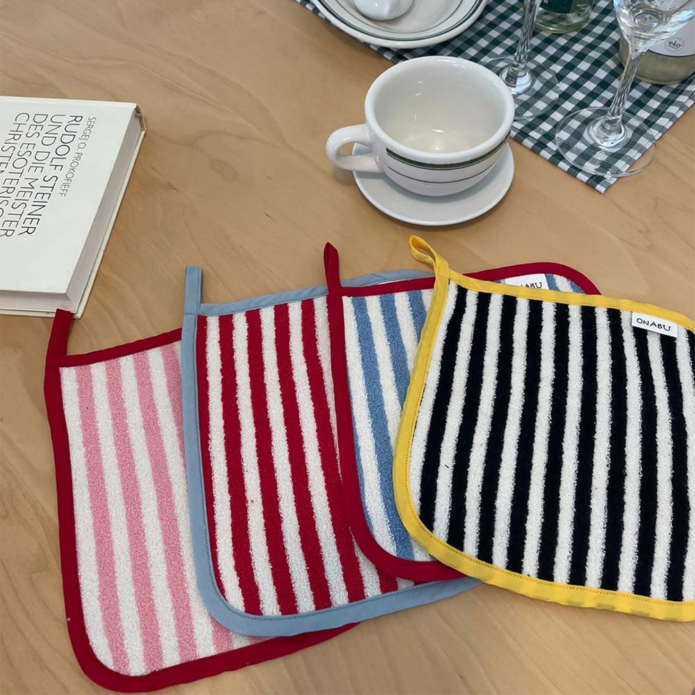 (오늘출발) 타월 테리 티코스터 팟홀더 냄비받침