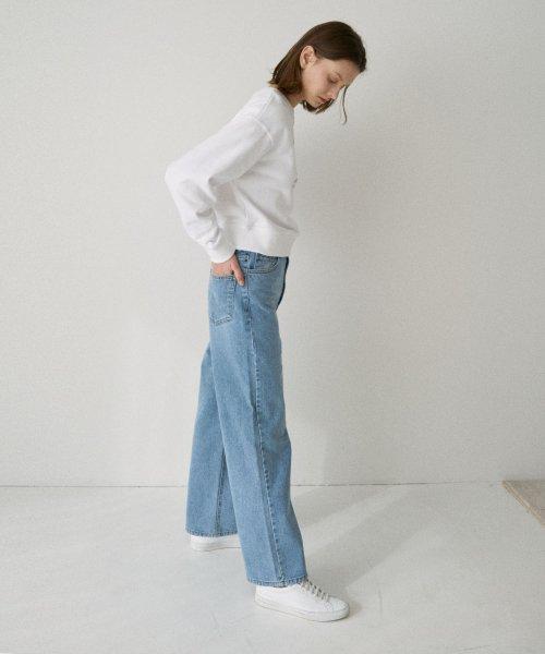 LM LONG STRAIGHT DENIM PANTS(LIGHT BLUE)