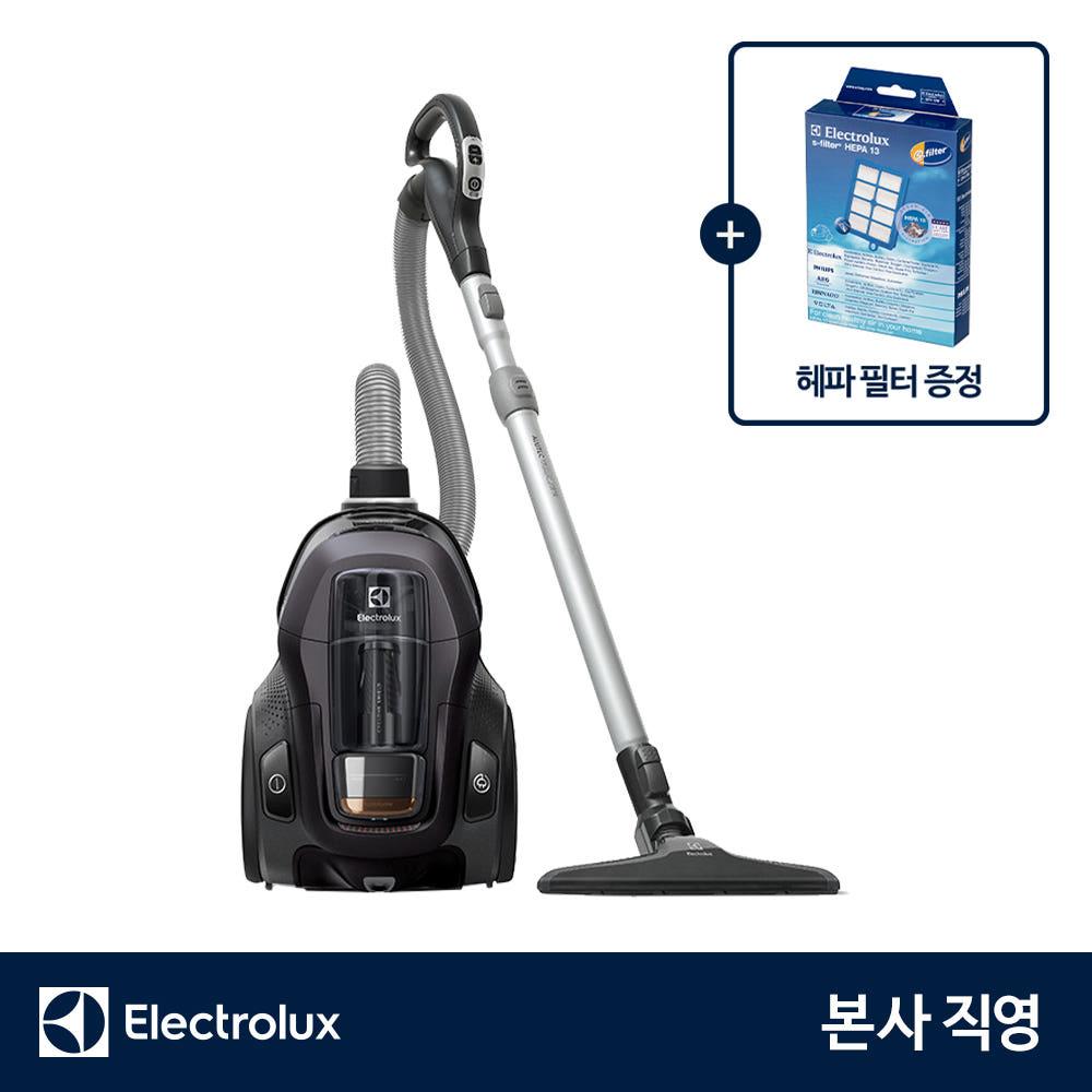 [정품필터증정] 일렉트로룩스 PC91-4IG (+EFH13W) 퓨어C9 유선 청소기 미세먼지 99.999% 더블헤파13 최대출력 1400W
