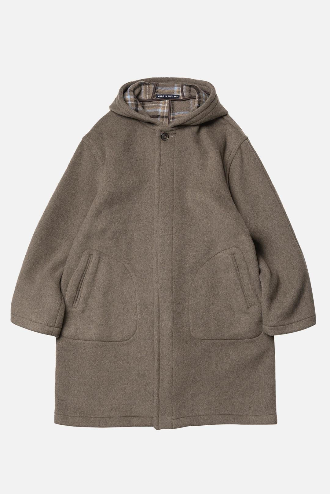 LONDON TRADITION Seaton Mens Oversize Coat "Mushroom A08\"런던 트레디션 시턴 맨즈 오버사이즈 코트 \"머쉬룸 A08\"
