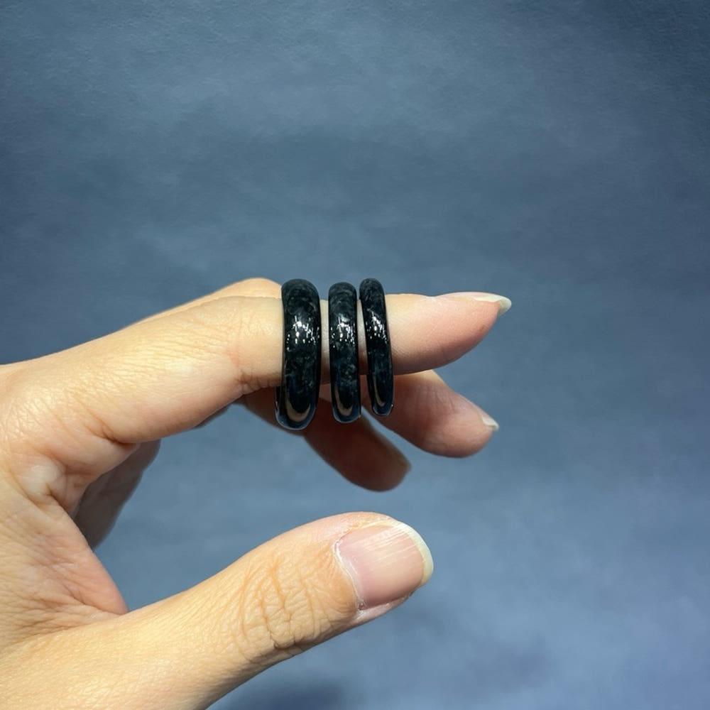 A제이드 흑비취 반지