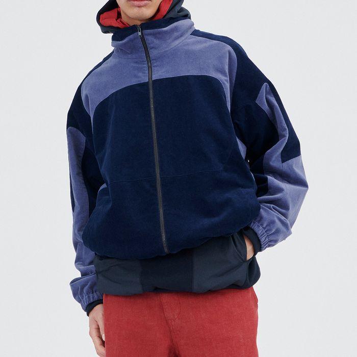 (M) PANDA TRACK JACKET (BLUEBERRY)