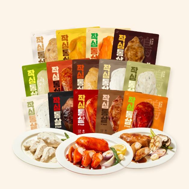 [대용량] 작심닭 작심통살 닭가슴살 70팩