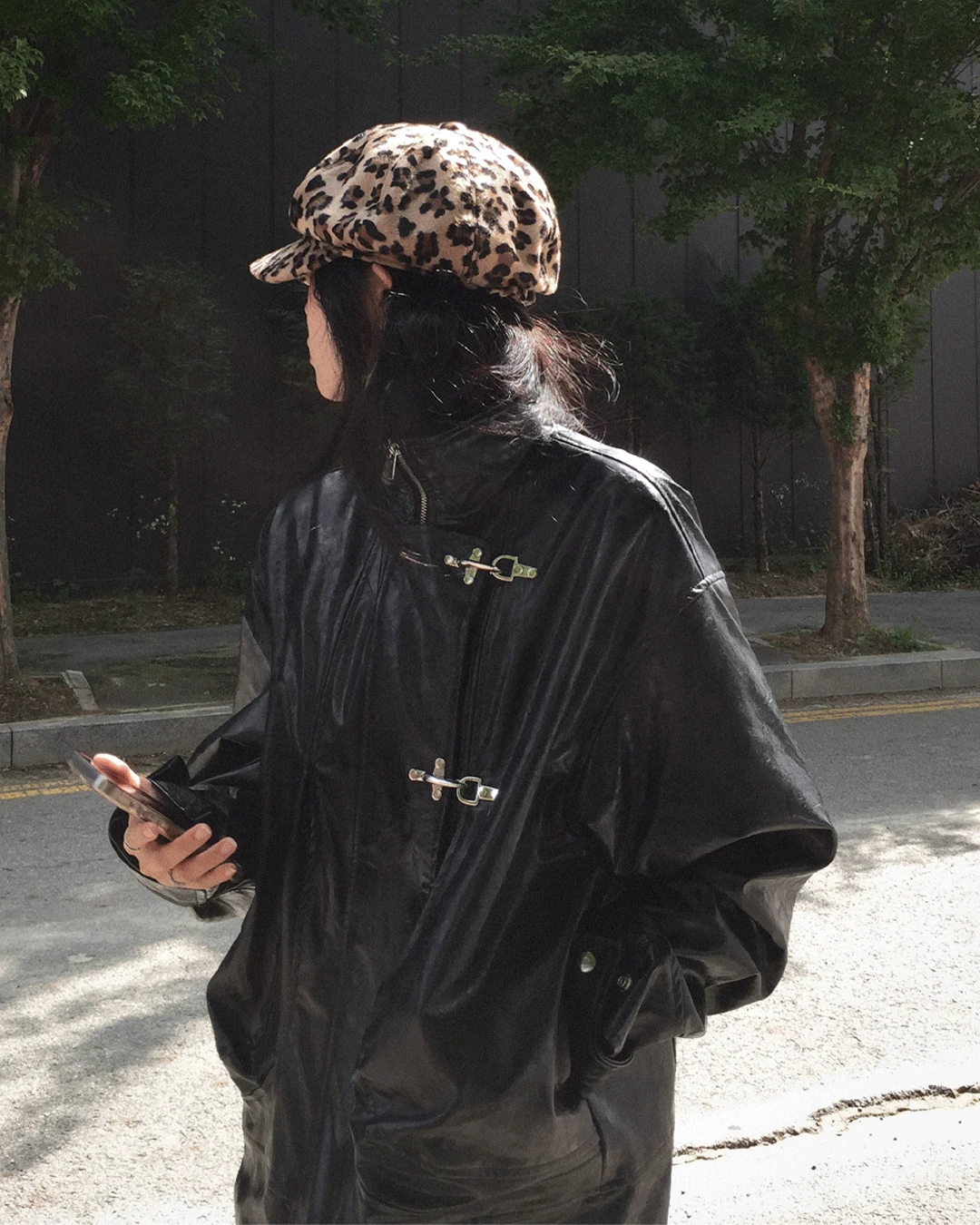 [New] Berlin leather jacket (Unisex)