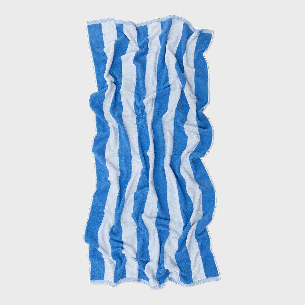 [29CM 단독] 비치타월 - WIDE STRIPE (BLUE)
