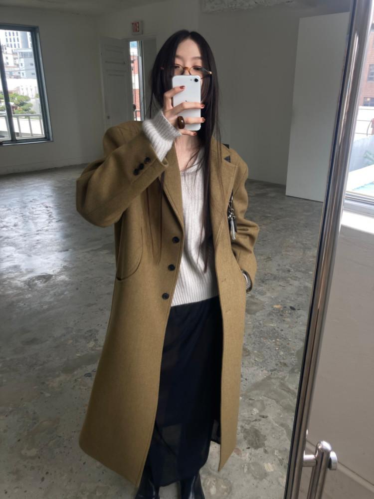 LONDONFLAT 런던플랏 보울 롱 코트