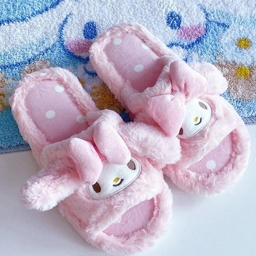 마이멜로디 털 슬리퍼6865