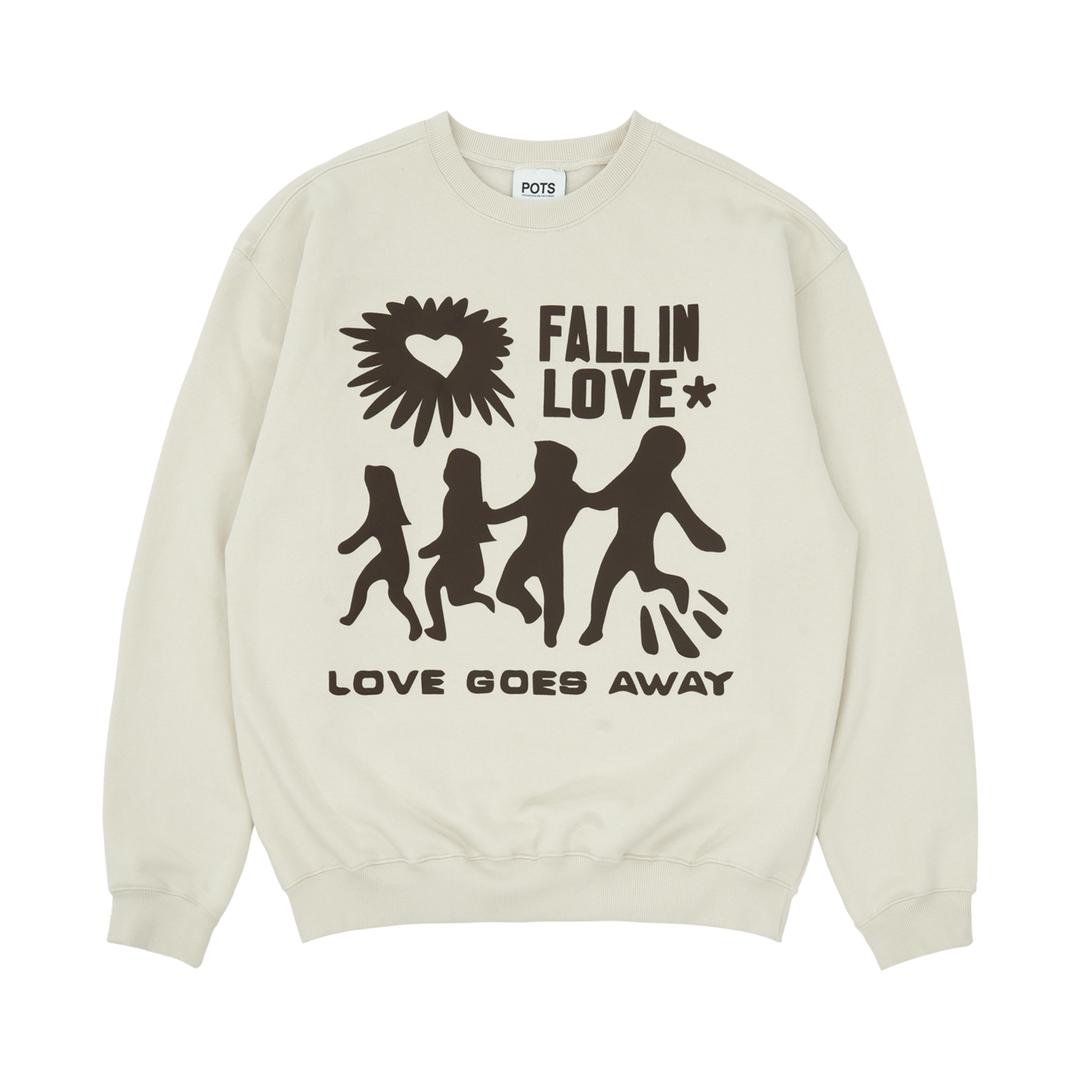 LOVE GONE SWEATSHIRT (IVORY)