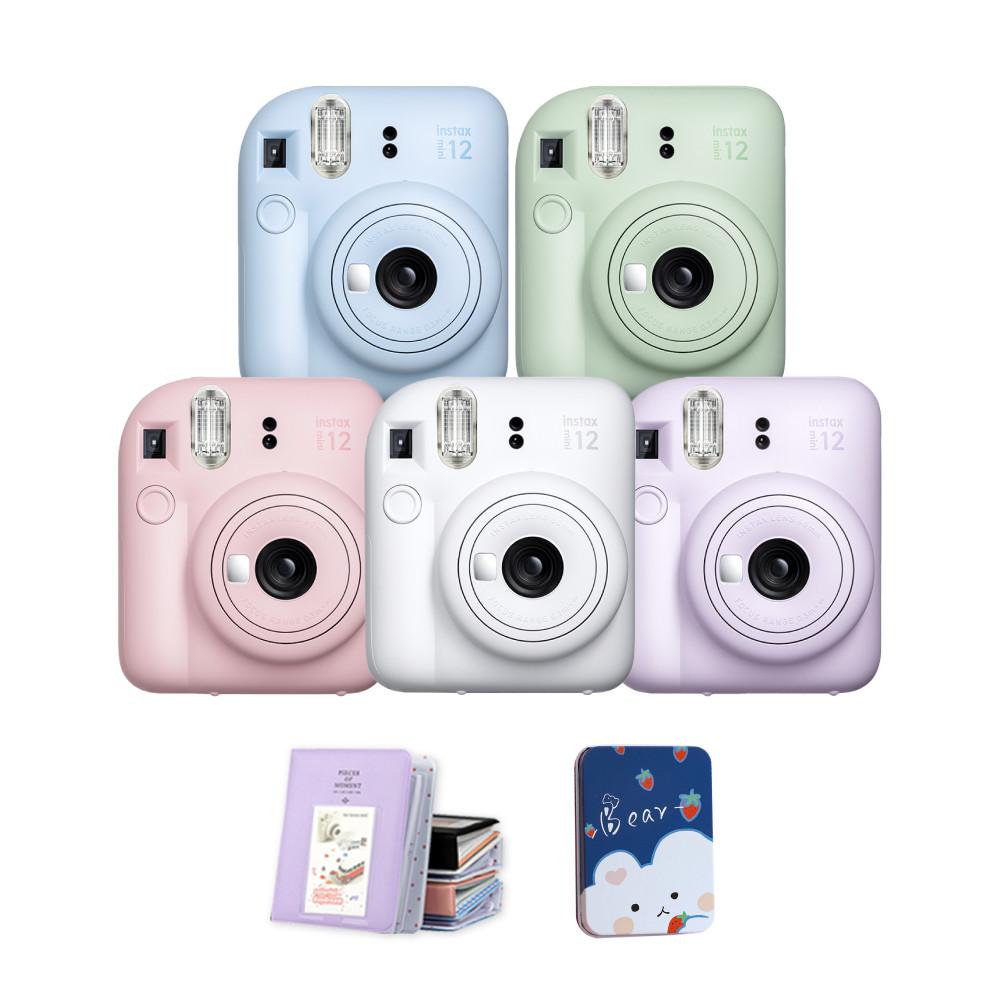 정품 인스탁스 미니12+선물2종SET 폴라로이드 즉석카메라 : 인스탁스샵