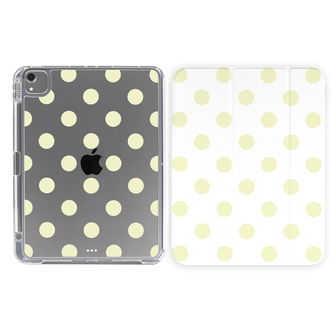 Dot iPad Case (4-Way) - Lemon