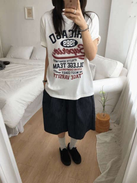 피넛데이즈 시카고 레터링 T (3 color)