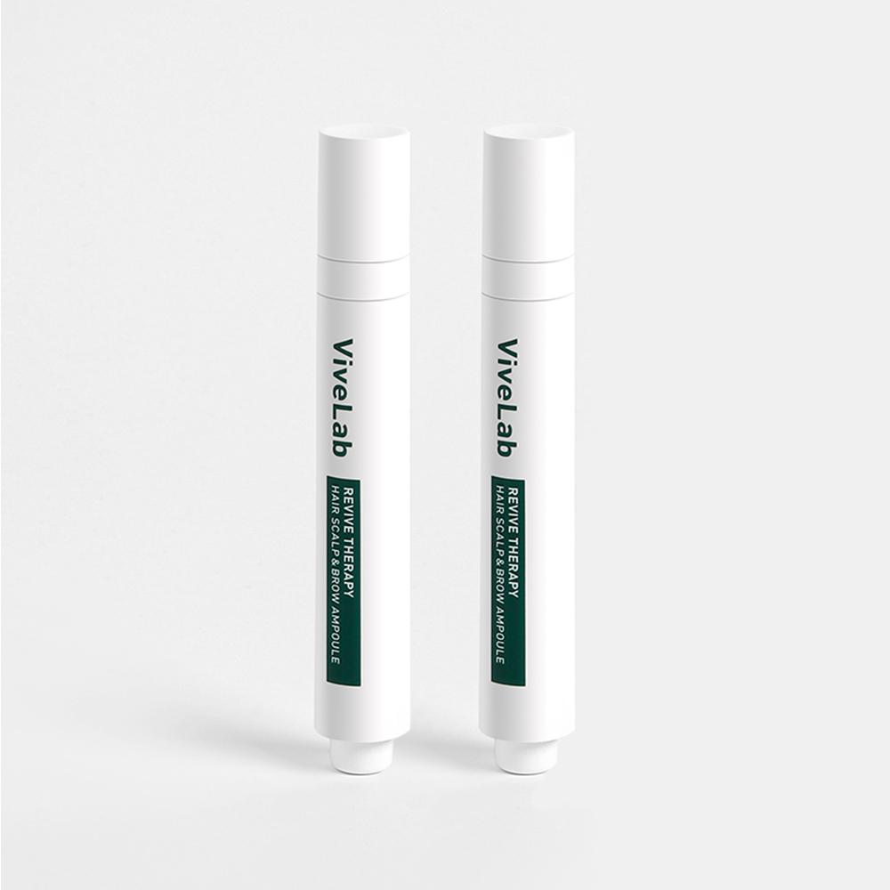 [바이브랩] 4주 솔루션 두피 앰플 헤어라인 탈모증상완화 15ml x2