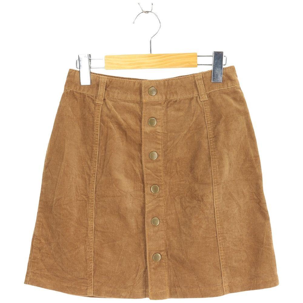 WORKS 코튼 스판 코듀로이 스커트  (SIZE : WOMEN 27인치)