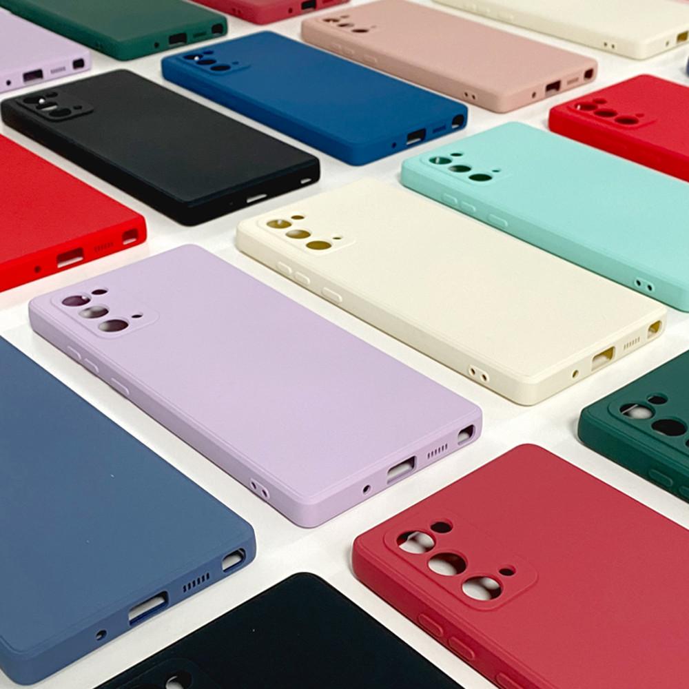 갤럭시 노트 20 실리콘 케이스 풀커버 슬림 엣지