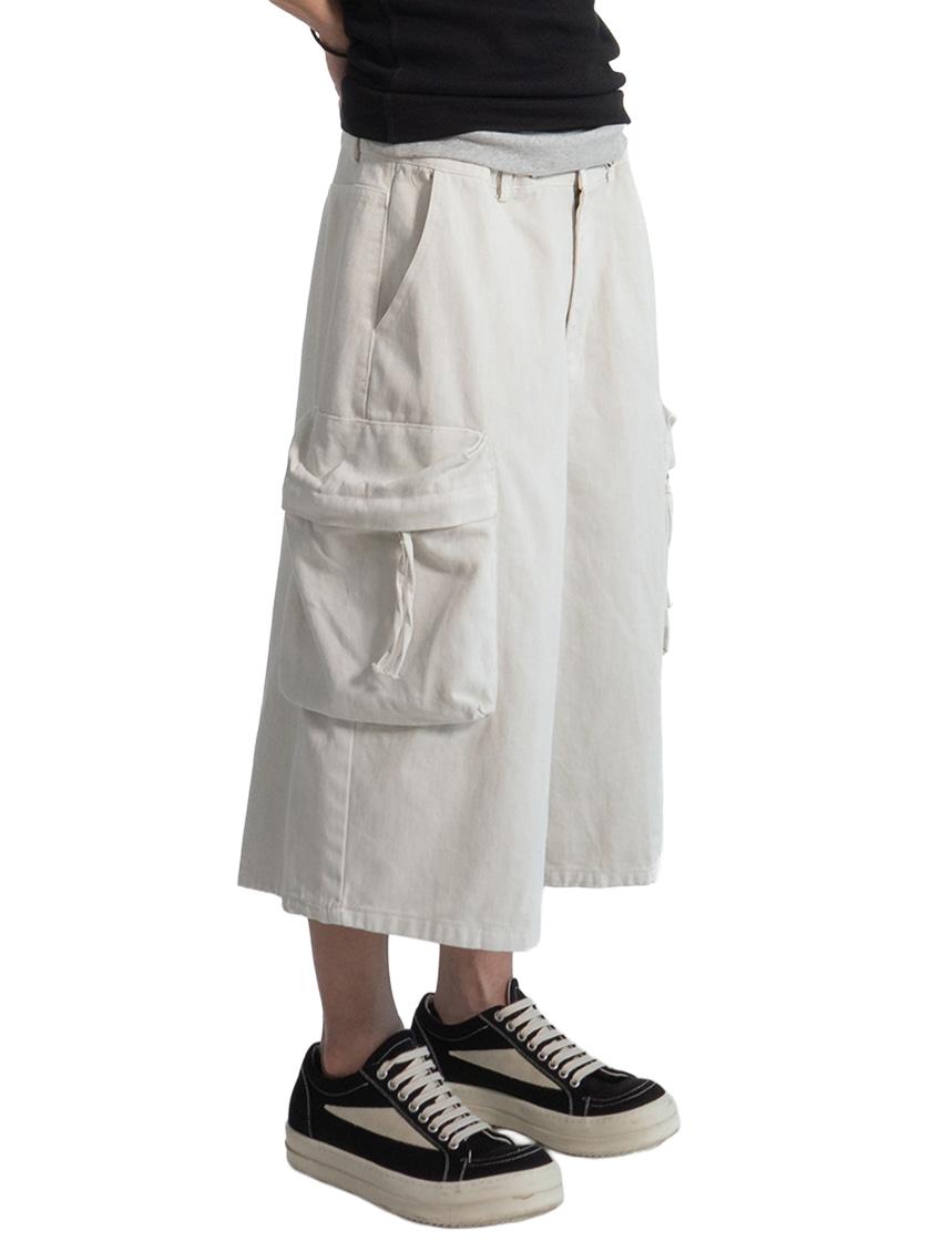 house cargo bermuda pants (3c)