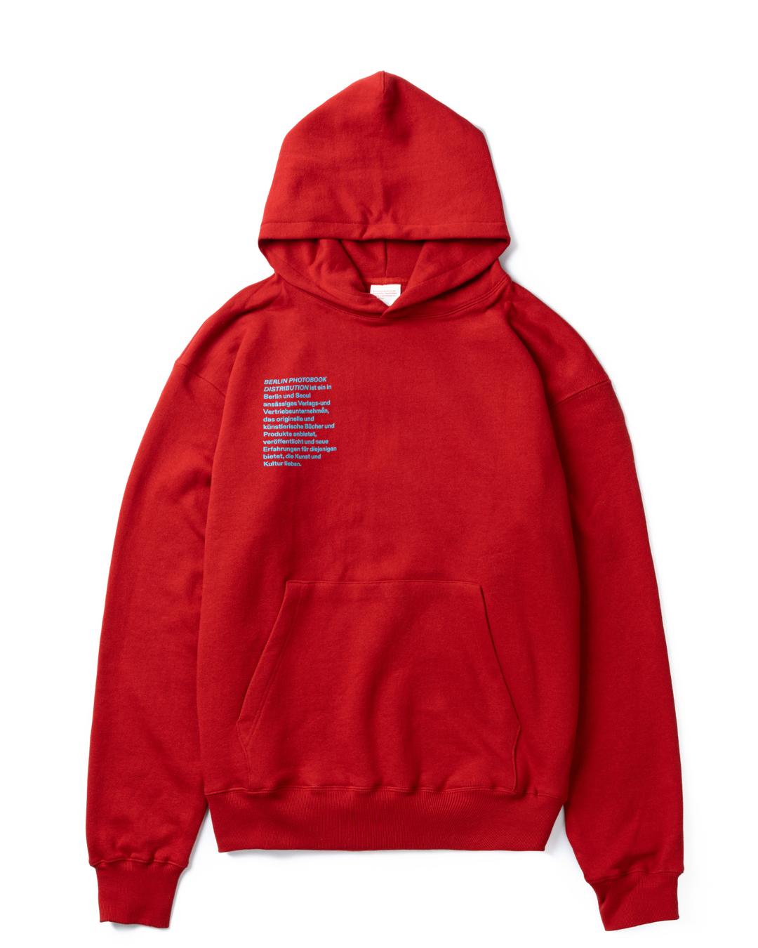 MITARBEITER 002 HOODIE (RED)