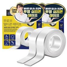 무로 초강력 다용도 실리콘 투명 양면 멀티콘 테이프