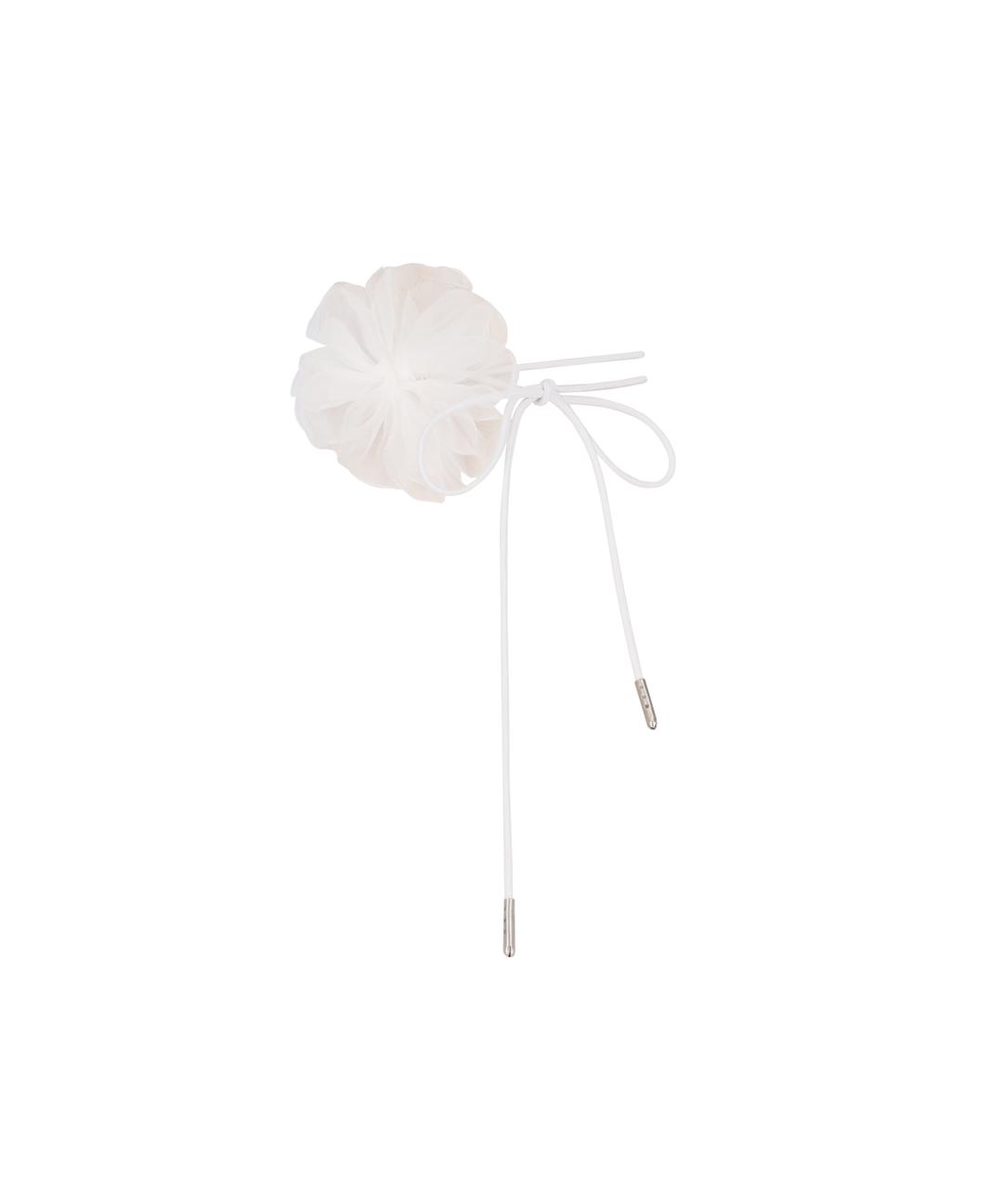See-through rose necklace