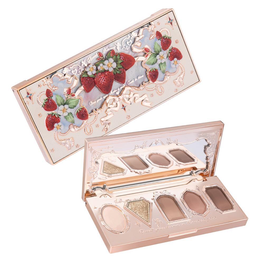 플라워노즈 스트로베리 로코코 시리즈 아이섀도우 팔레트