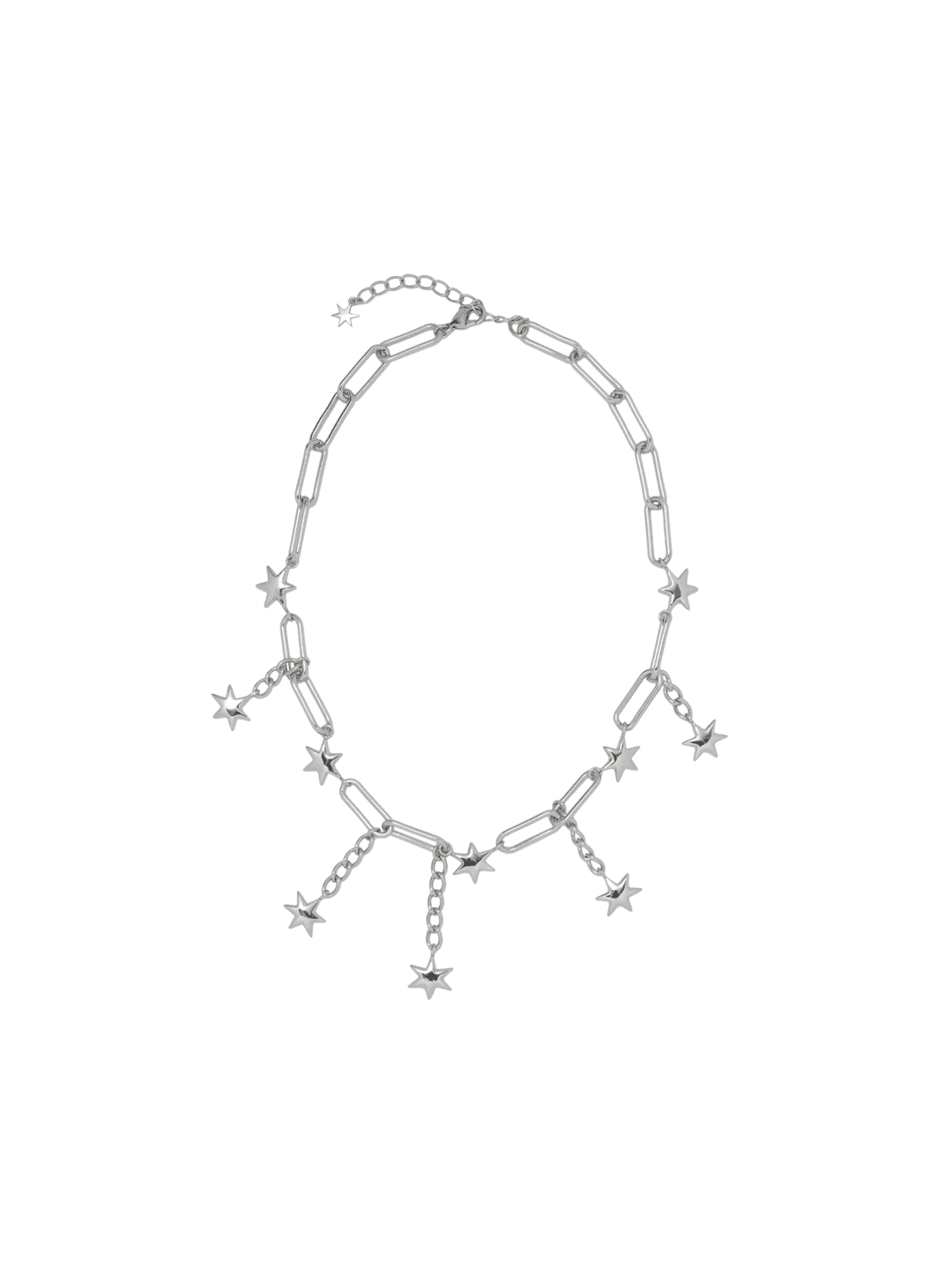 Hexagram special necklace - silver