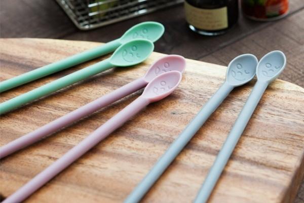 파스텔 실리콘 요리 젓가락 3color