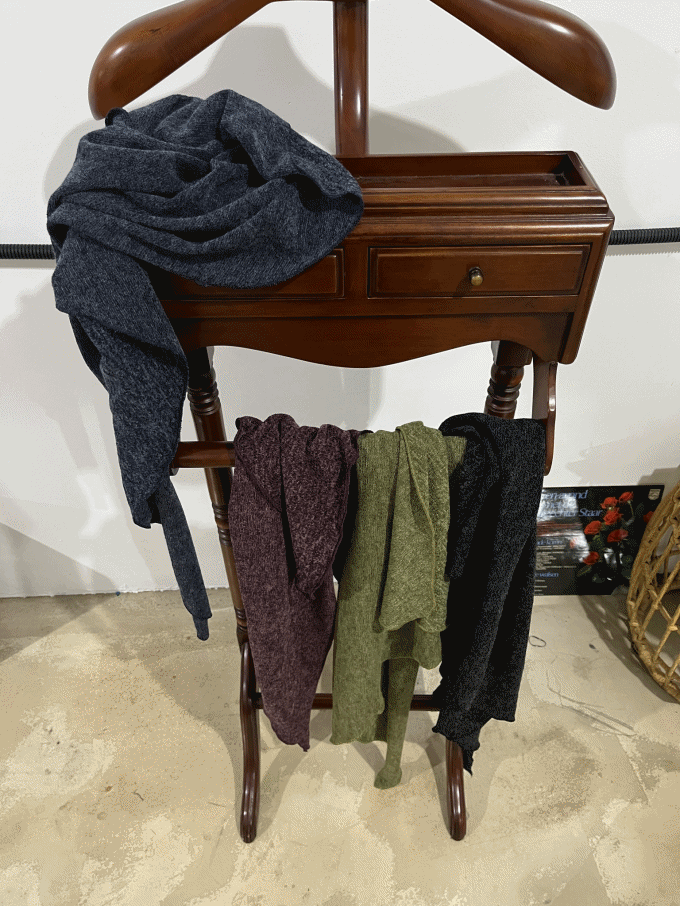 웨더 드레이프 머플러