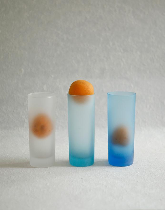 Misty Tall Glass Cup