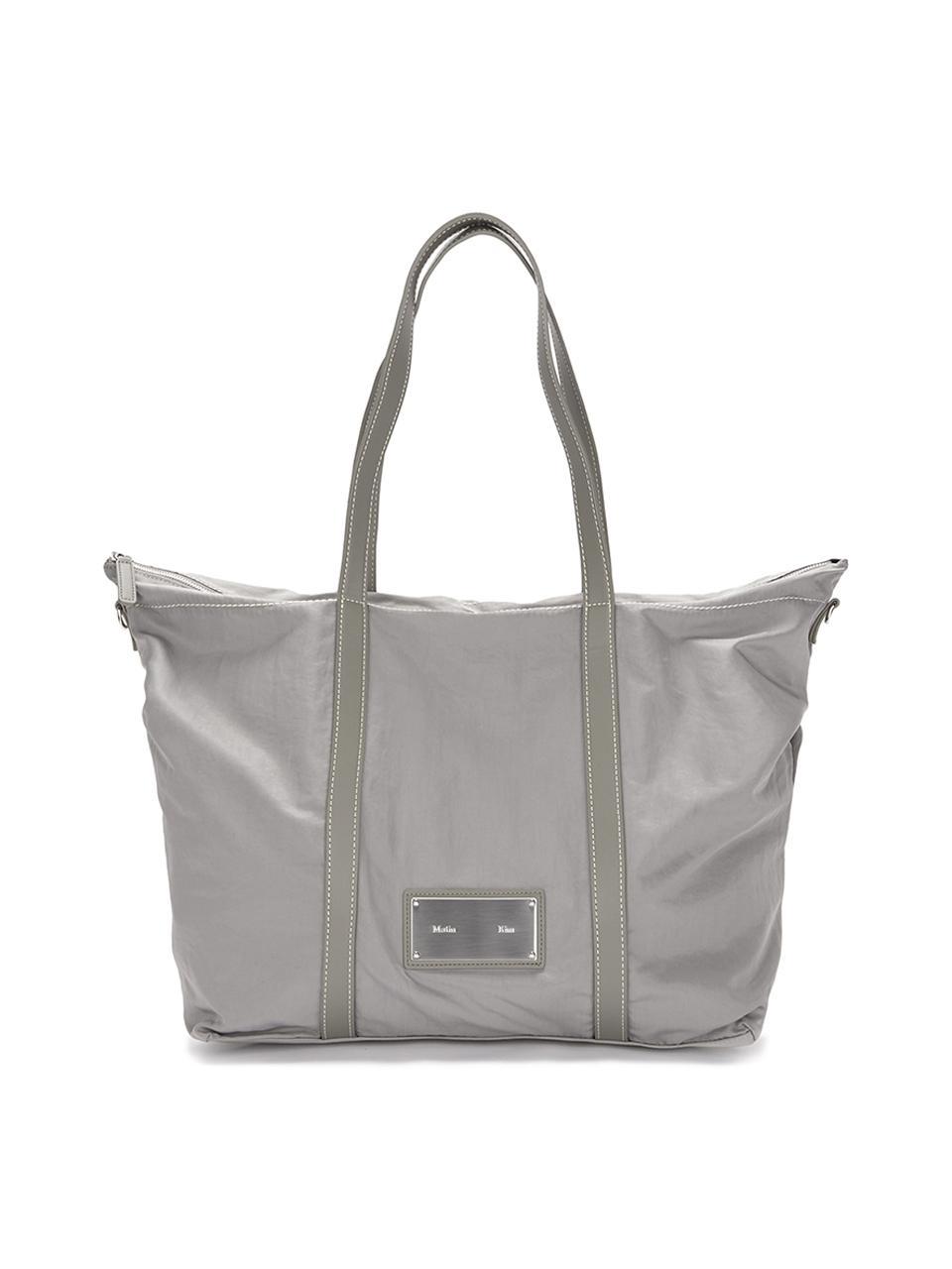 FABRIC NEW SHOPPER BAG IN DARK GREY