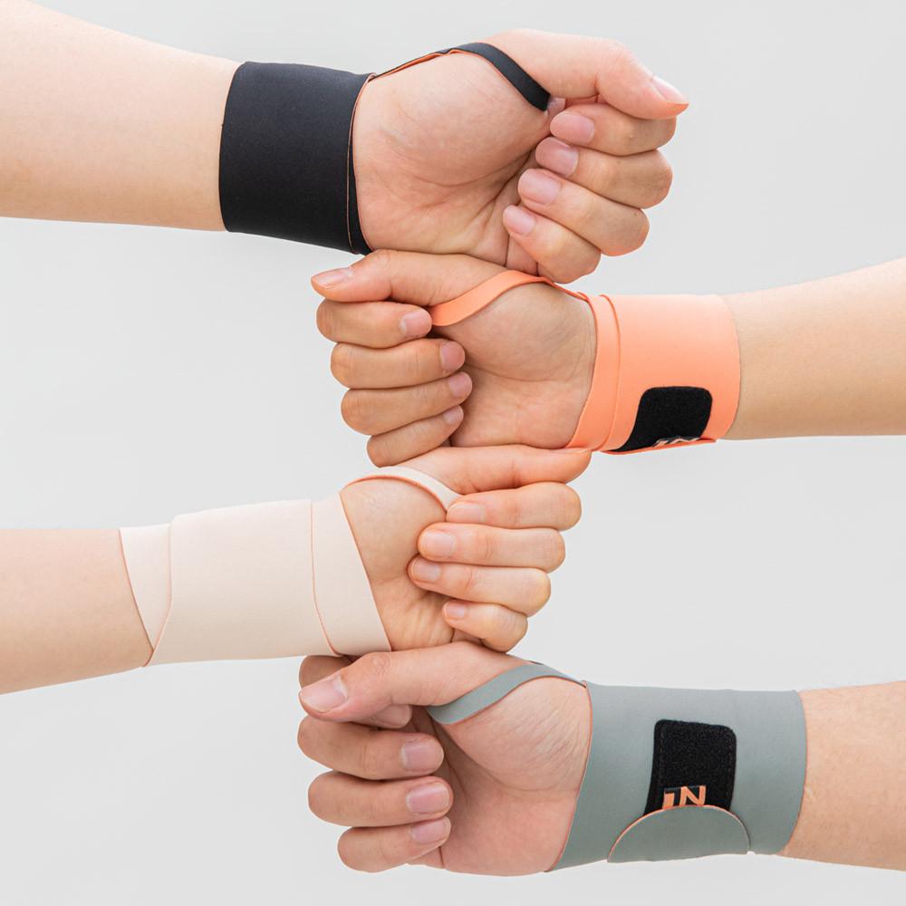 (자체제작) 노멀라이프 손목보호대 ver2 헬스 스트랩 손목아대