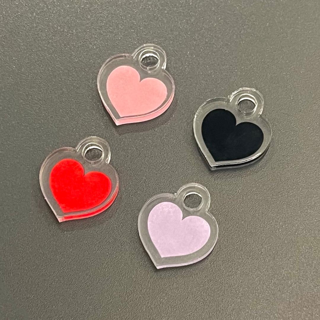 mini - charm 하트