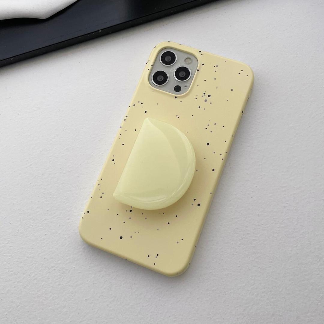 CHEESE & LEMON HARD PHONE CASE - DELPHIN