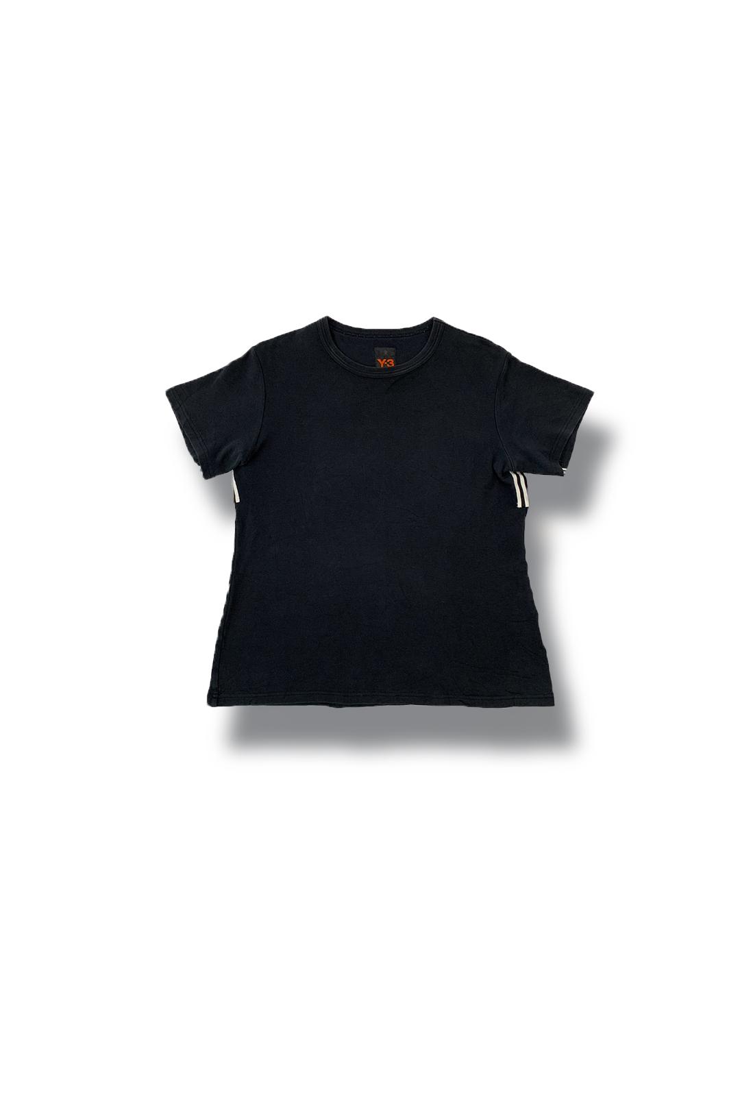 Y3 Adidas Side Stripe T Shirt 100