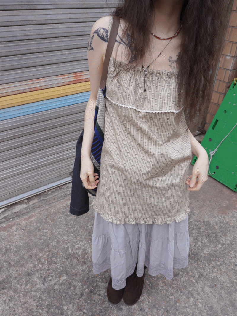 에이프런 프릴 탑