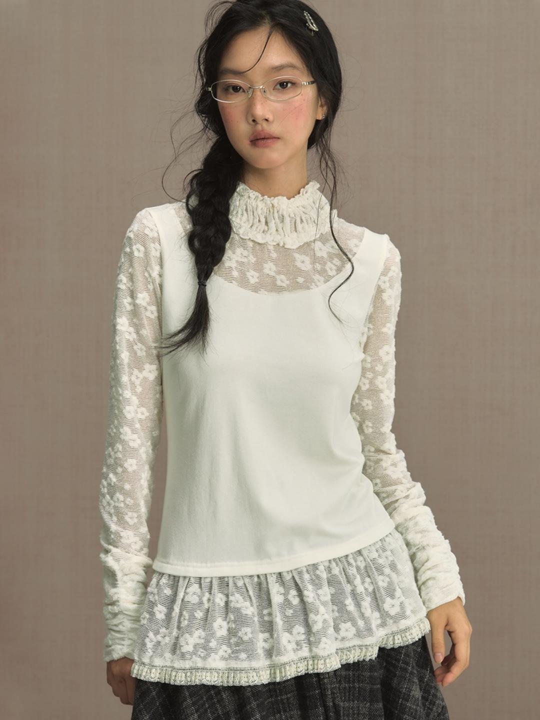 LOLOL Misty Castle Lace Inner Top