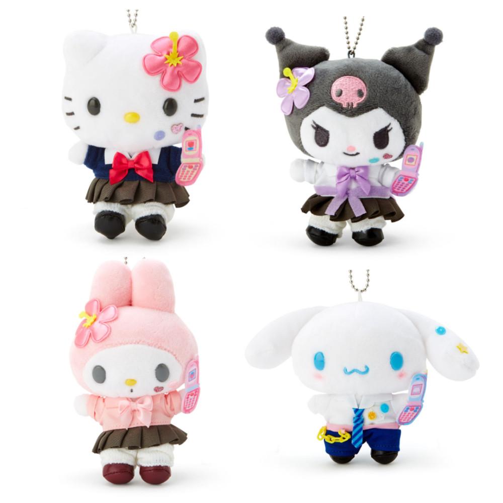 산리오 헤이세이 코갸루 마스코트 키링 / 키티 마이멜로디 쿠로미 시나모롤
