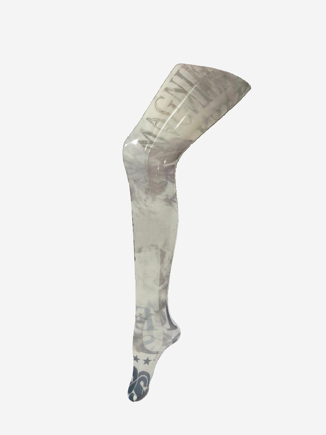 Grey Double Exposure Tights-11/09 예약 배송