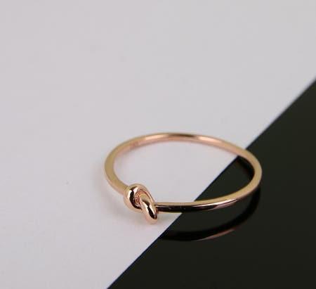 이런 상품 어때요? 14k 18k 금 여자 꼬임 매듭 반지