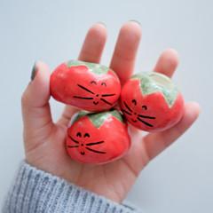 綠 陶藝品 ⚈ 48. 다시 돌아온 토마토 네코와 건치 생활