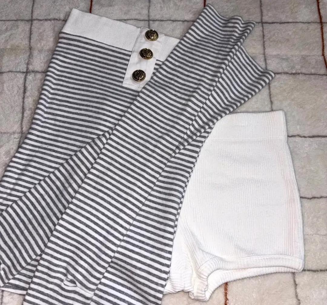 babymetalclub 베이비메탈클럽 베메클 워머탑 그레이 셋업 | 후루츠패밀리