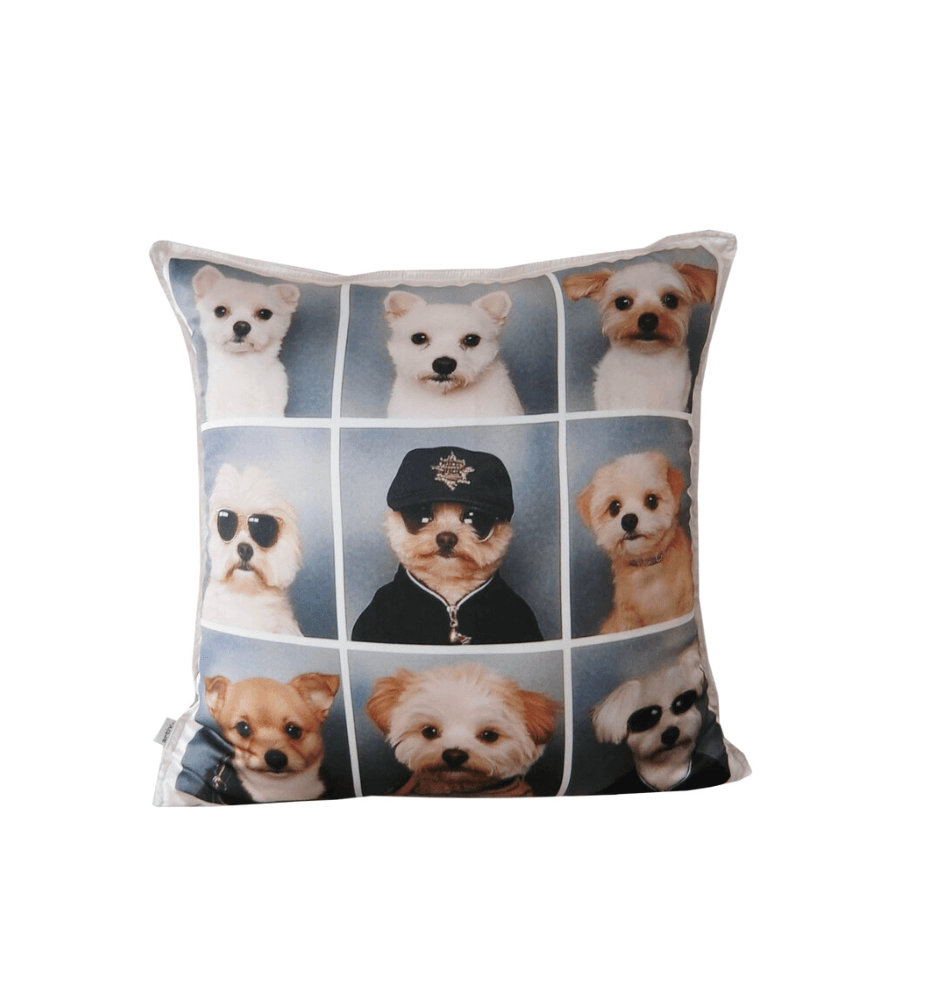 Pawtrait cushion cover