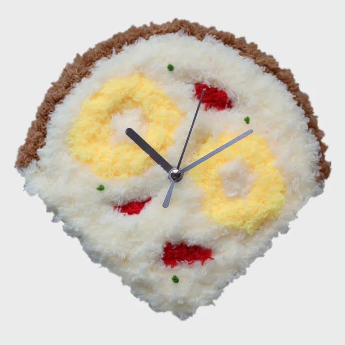 하와이안 피자 벽시계 pizza clock