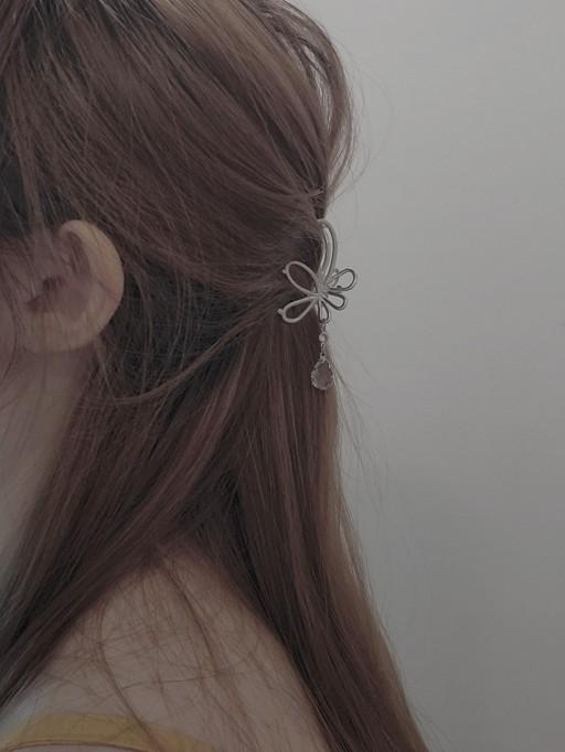 실버♡플로리 집게핀