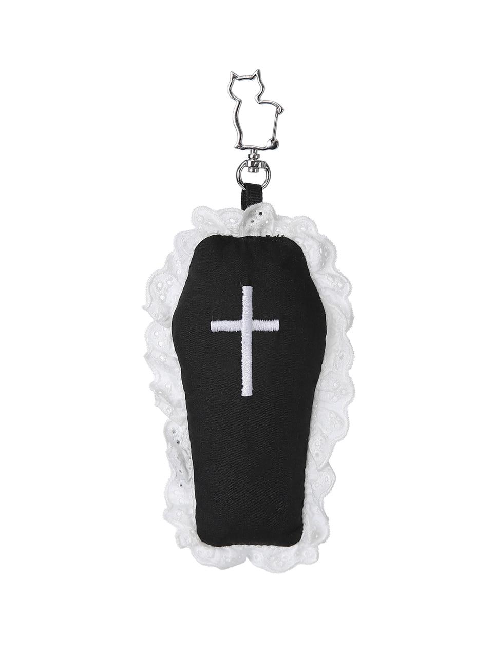 † Lace Coffin Keyring †