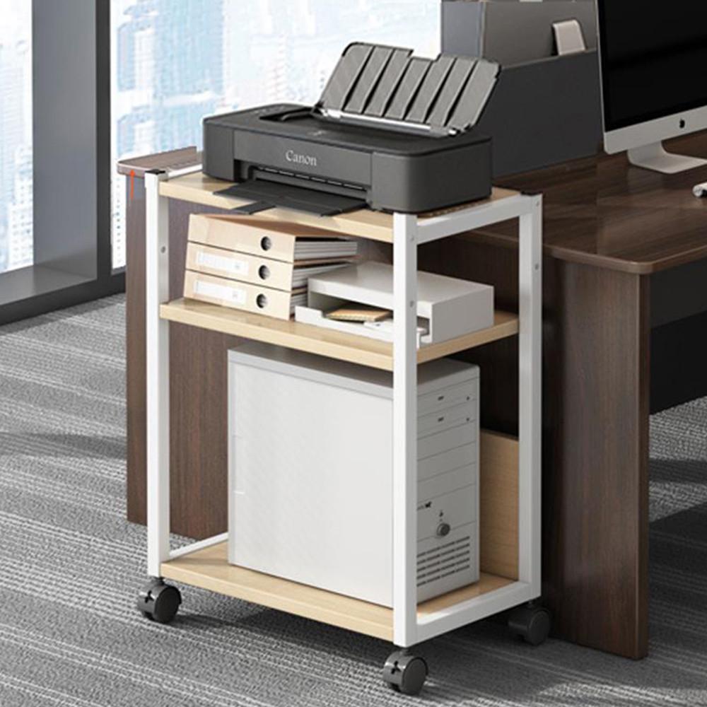 컴퓨터본체 받침대 데스크탑 거치대 선반 정리 pc 본체 이동식 다이 수납장 보관함