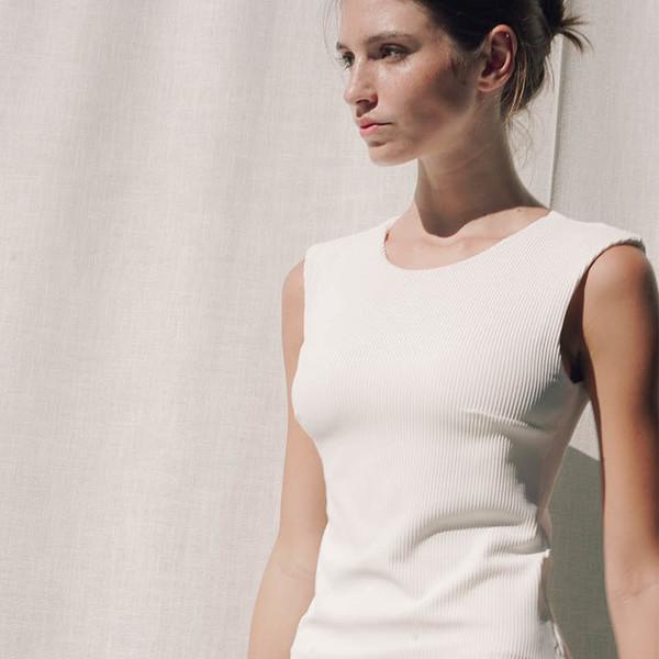 [Ver_1.0] Minimal dress swim set_off-white