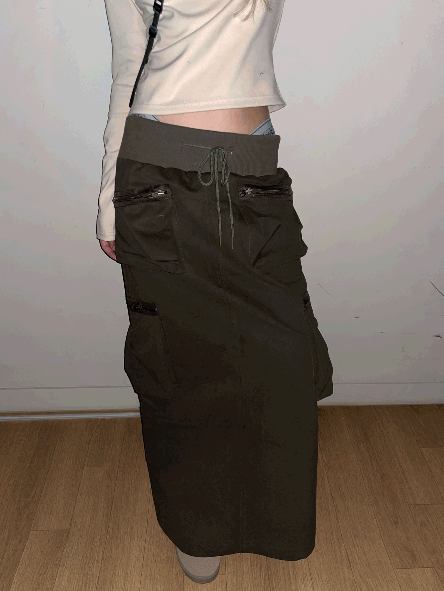 Muse cargo long skirt