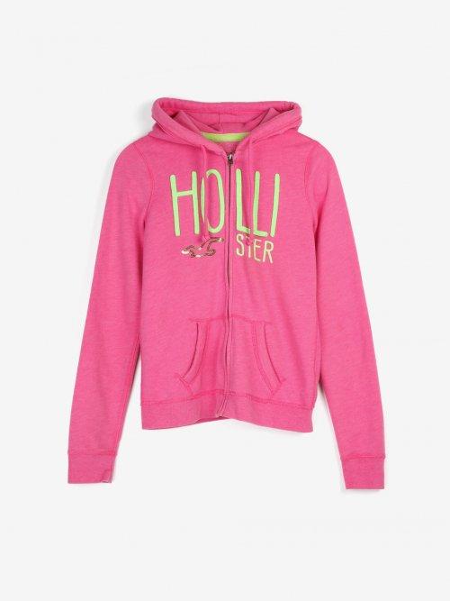 로고 기모 후드집업