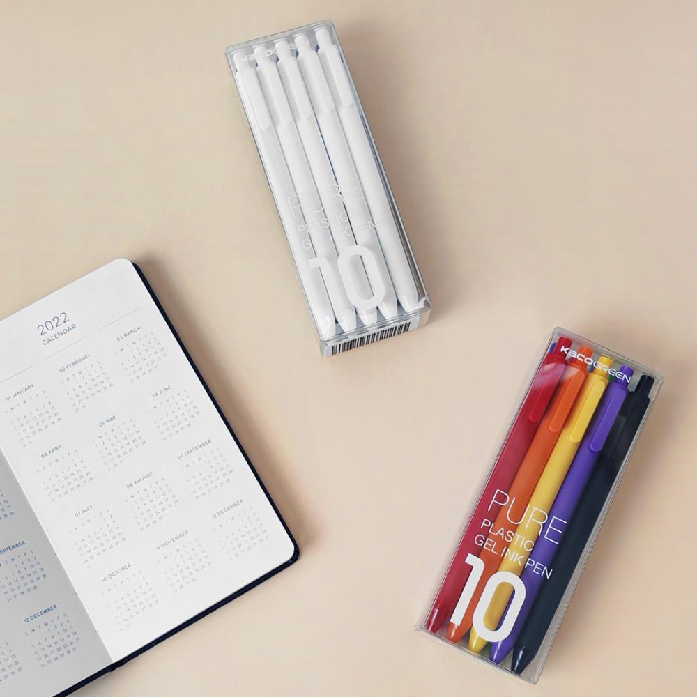 카코 퓨어 소프트 젤펜 KACO 카코젤펜 카코펜 컬러10P / 블랙10P